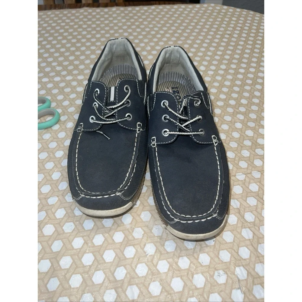 Izod Mens Boat‎ Shoes Memory Foam Slip on Size 10M